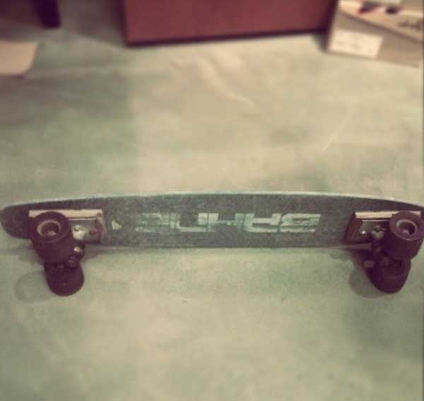 Tony Hawk's first skateboard