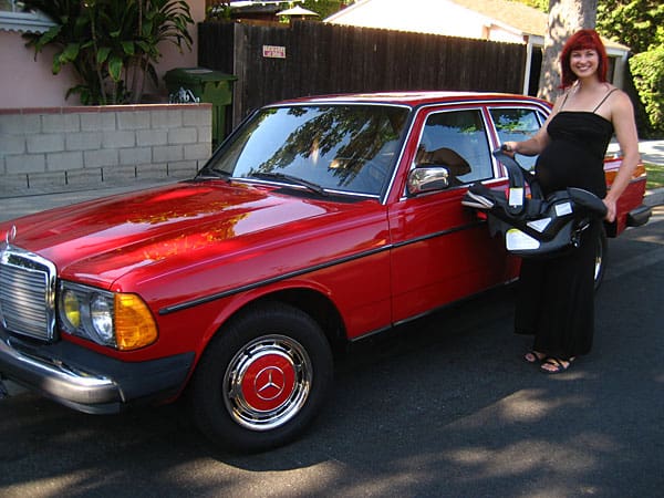 install-graco-baby-seat-vintage-car