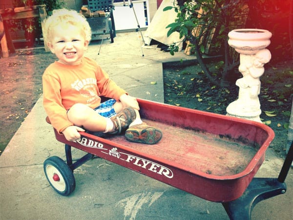 Radio flyer best sale toddler wagon