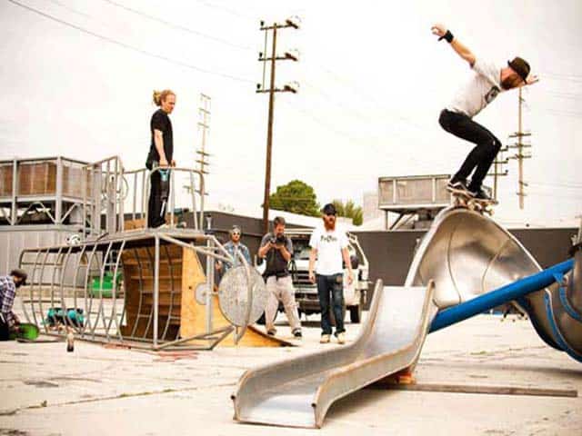 skate ramp home