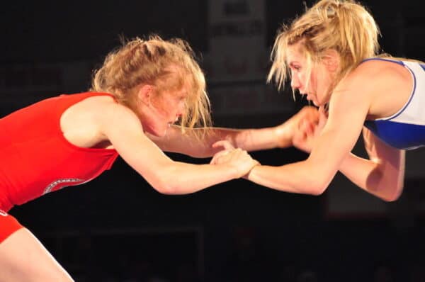 girls wrestling