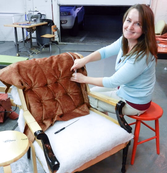 tufting chair