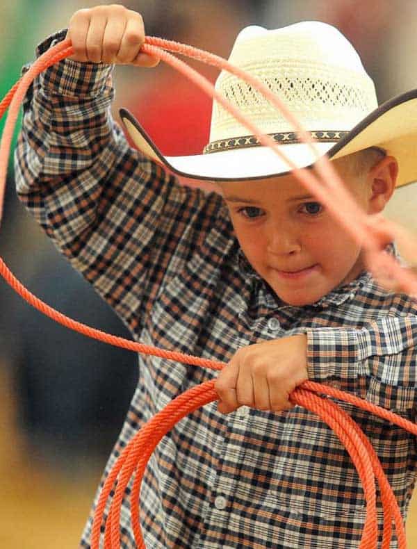 kid-roping