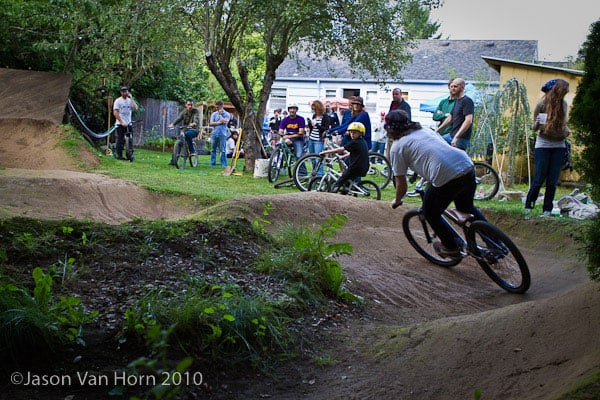  Build a Backyard BMX Bike Track Built by Kids