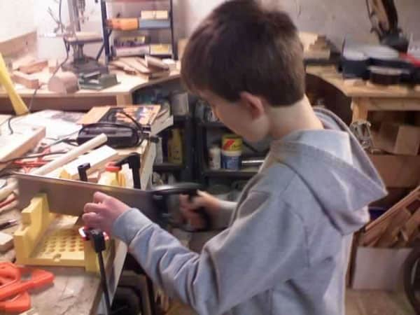 woodworking for kids: teaching in the workshop