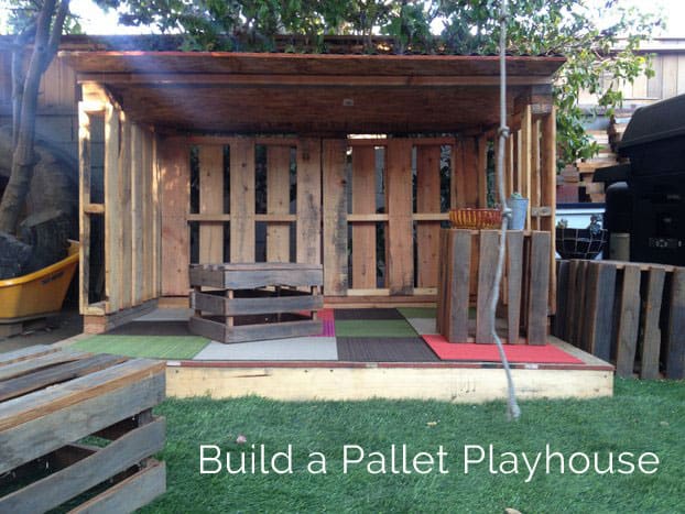 Build a Pallet Playhouse