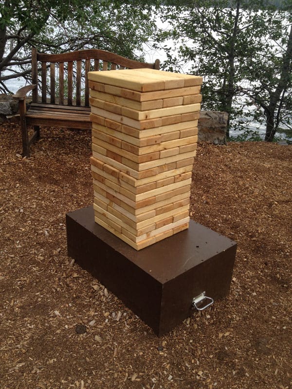 How to Build a Giant Jenga Game