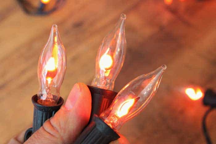 halloween flicker flame lights