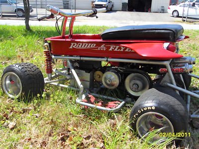 Gas powered radio flyer hot sale wagon