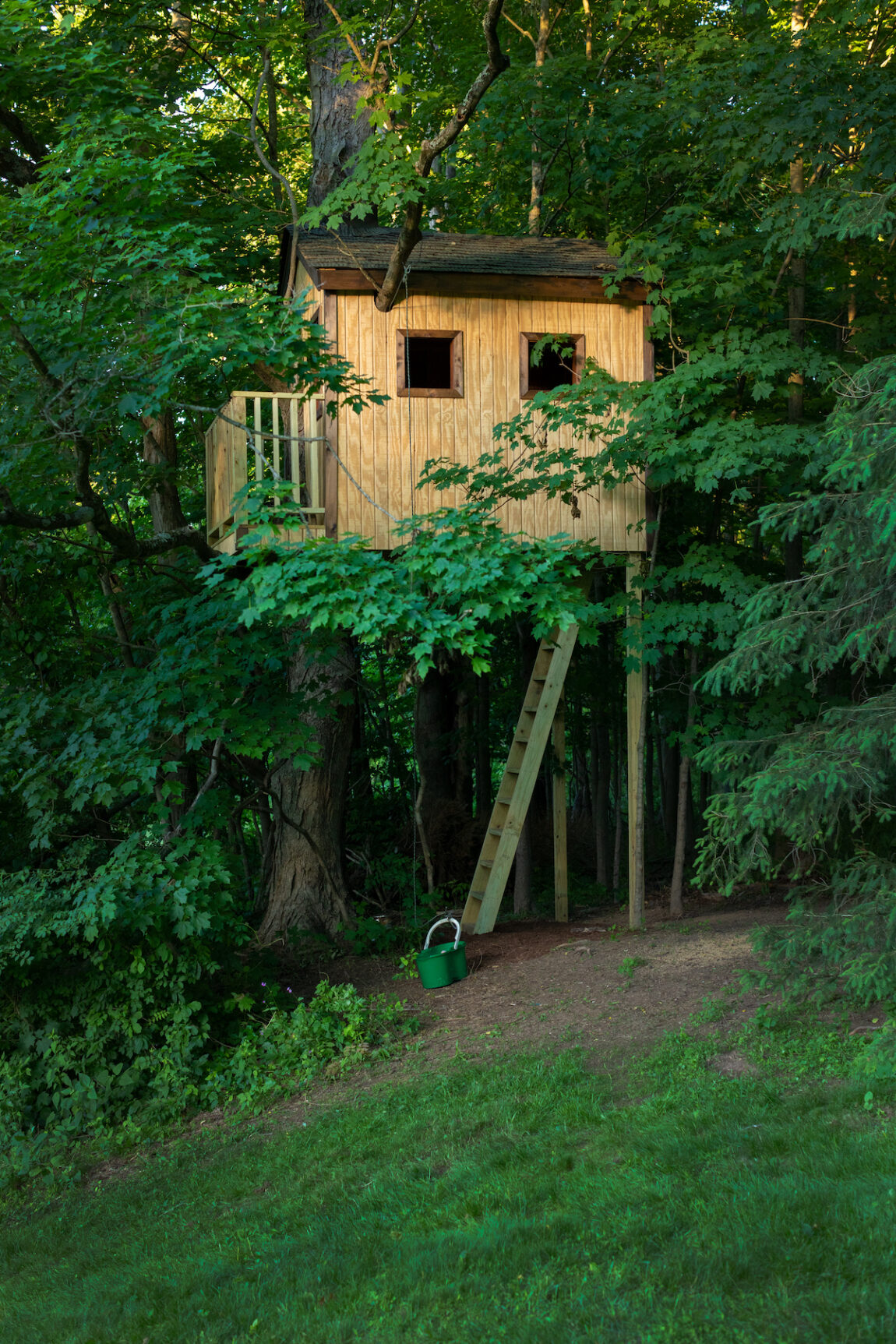 How We Built a Cabin Treehouse Built by Kids