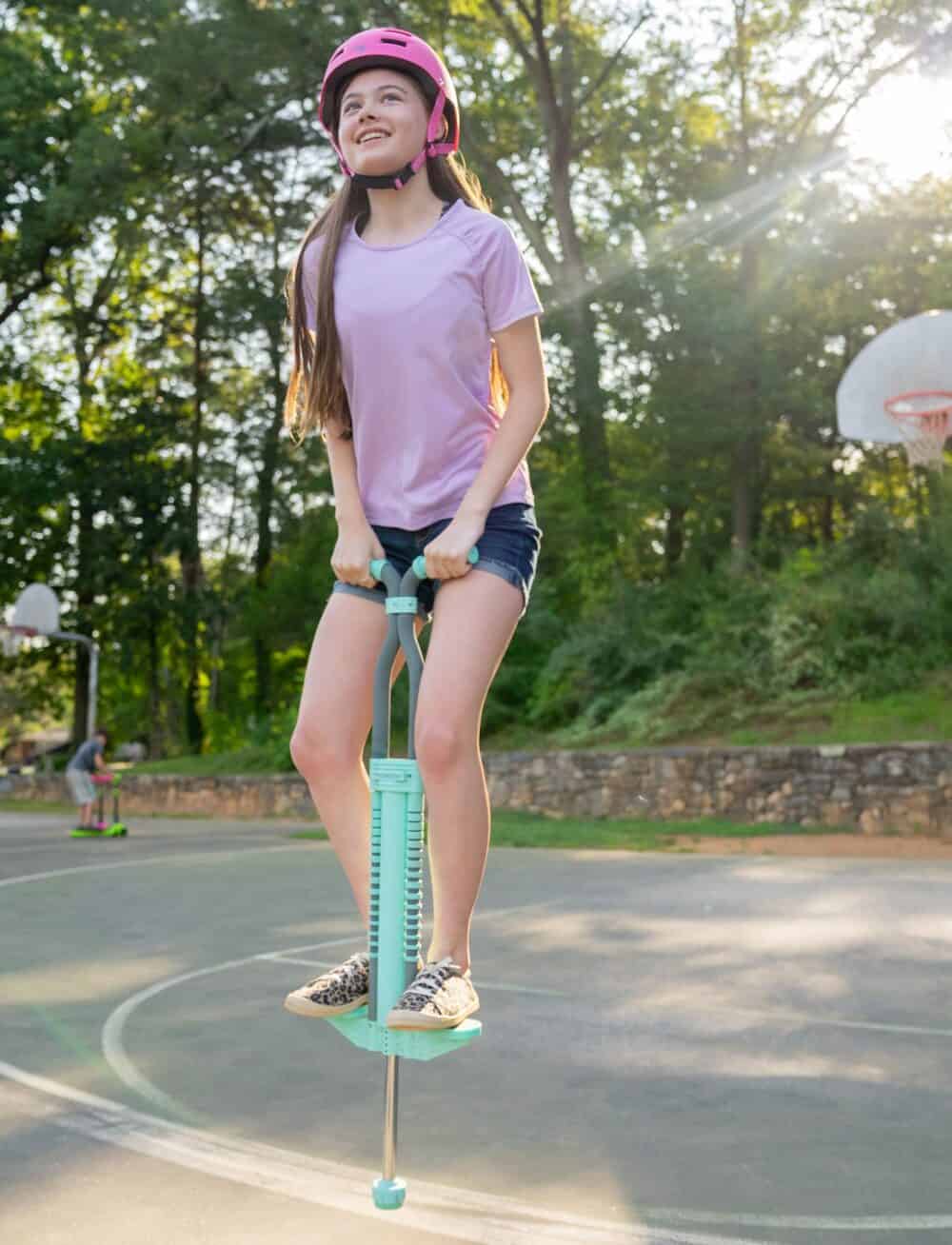 Pick Up a Pogo Stick Again Built by Kids