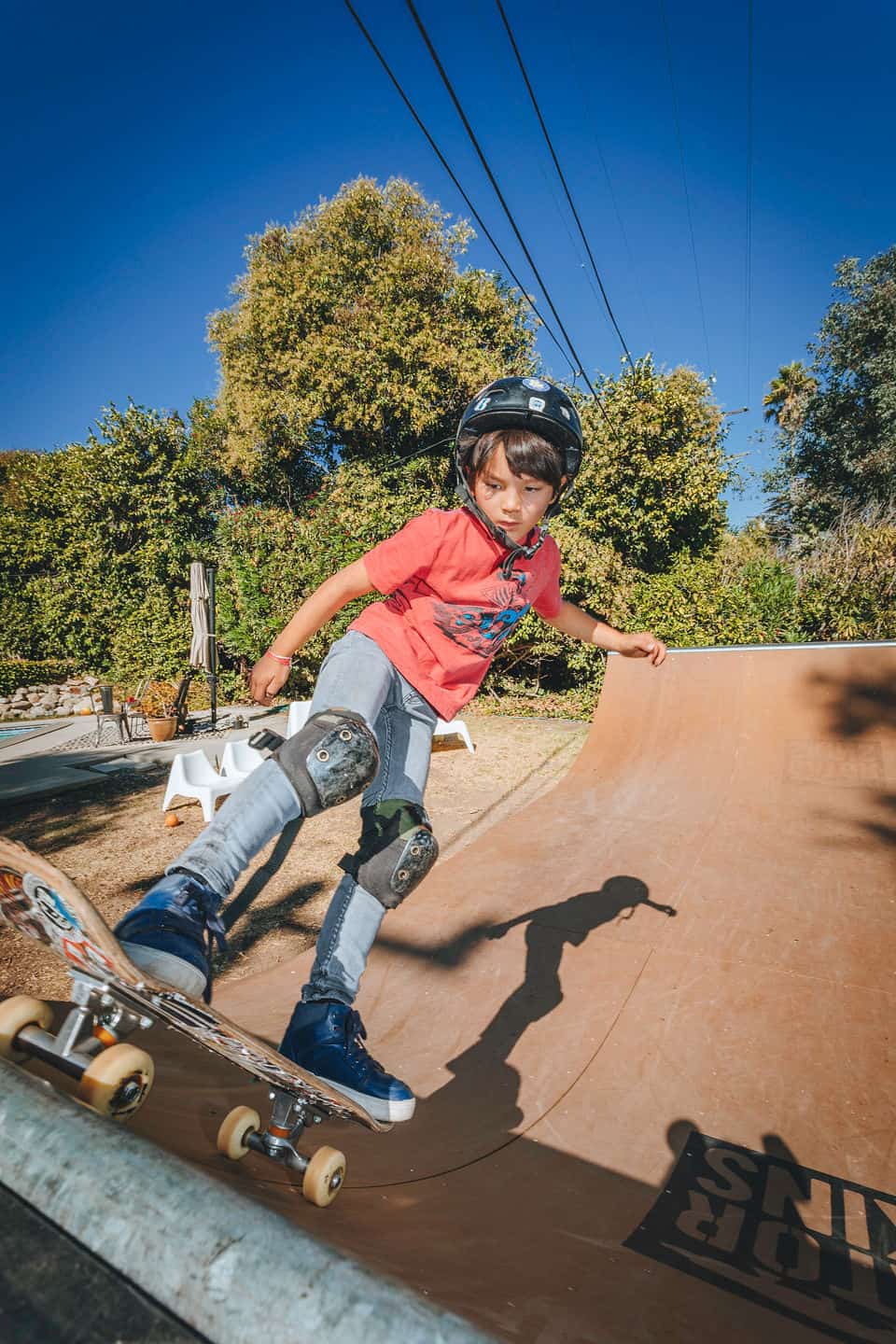 backyard mini ramp