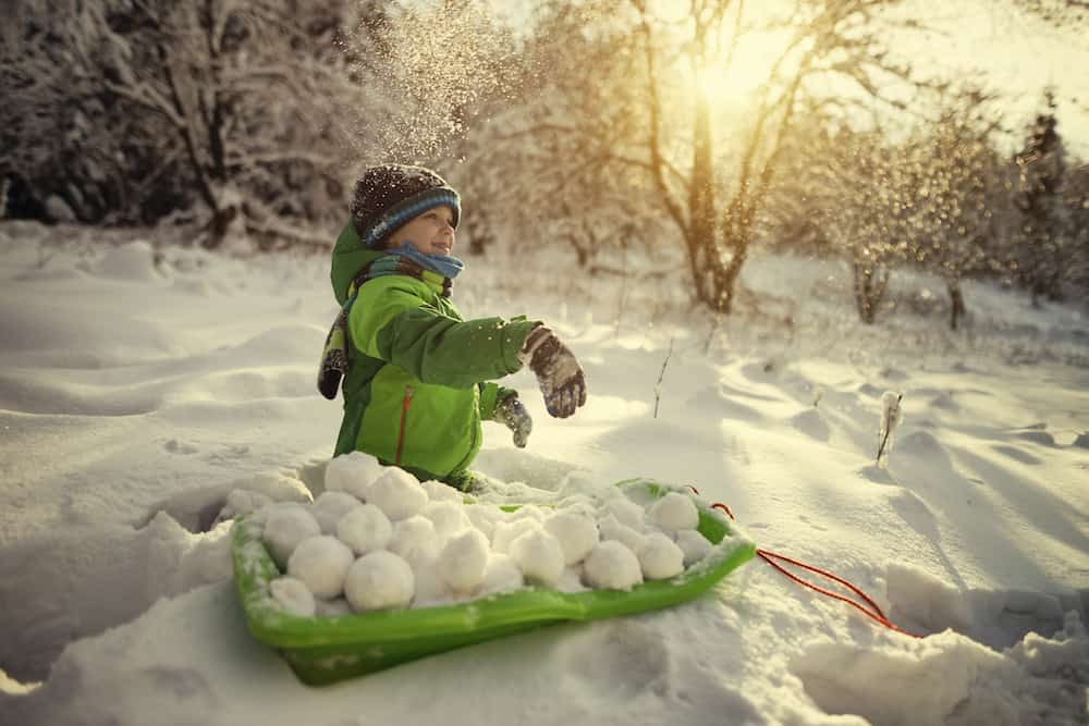 How to Win a Snowball Fight