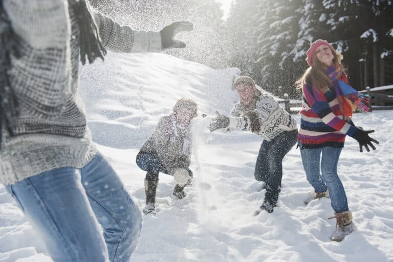 How to Win a Snowball Fight