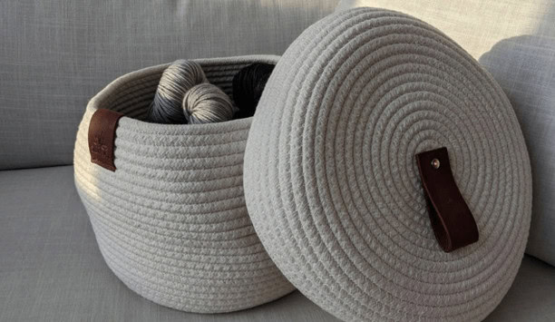 Crochet Corner Organization Baskets