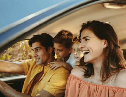 car ride with kids