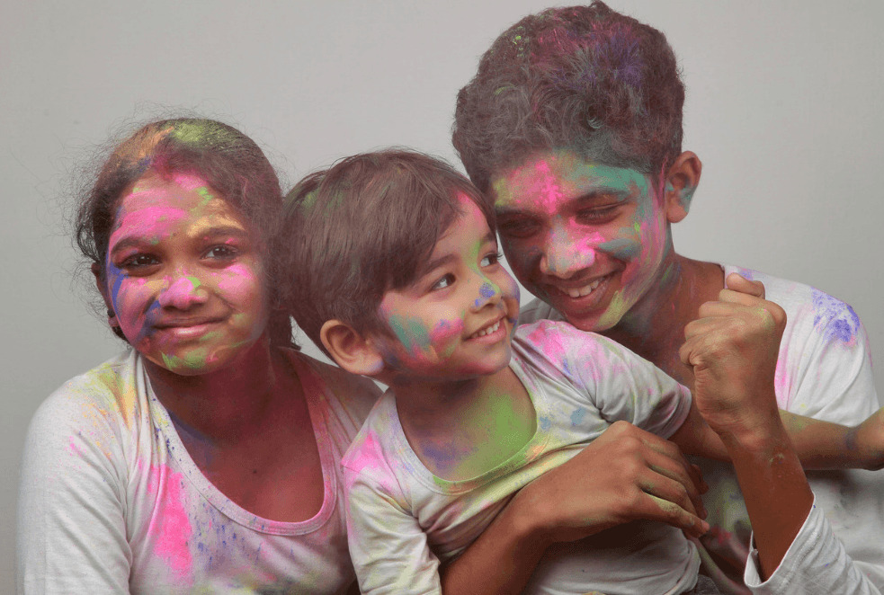dyeing with kids
