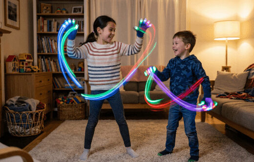 Fun LED Glove Activities