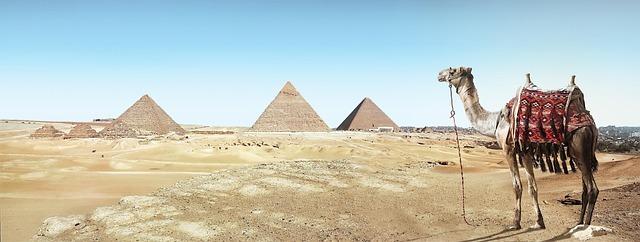 Pyramids in Egypt