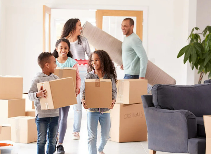 moving less stressful for kids