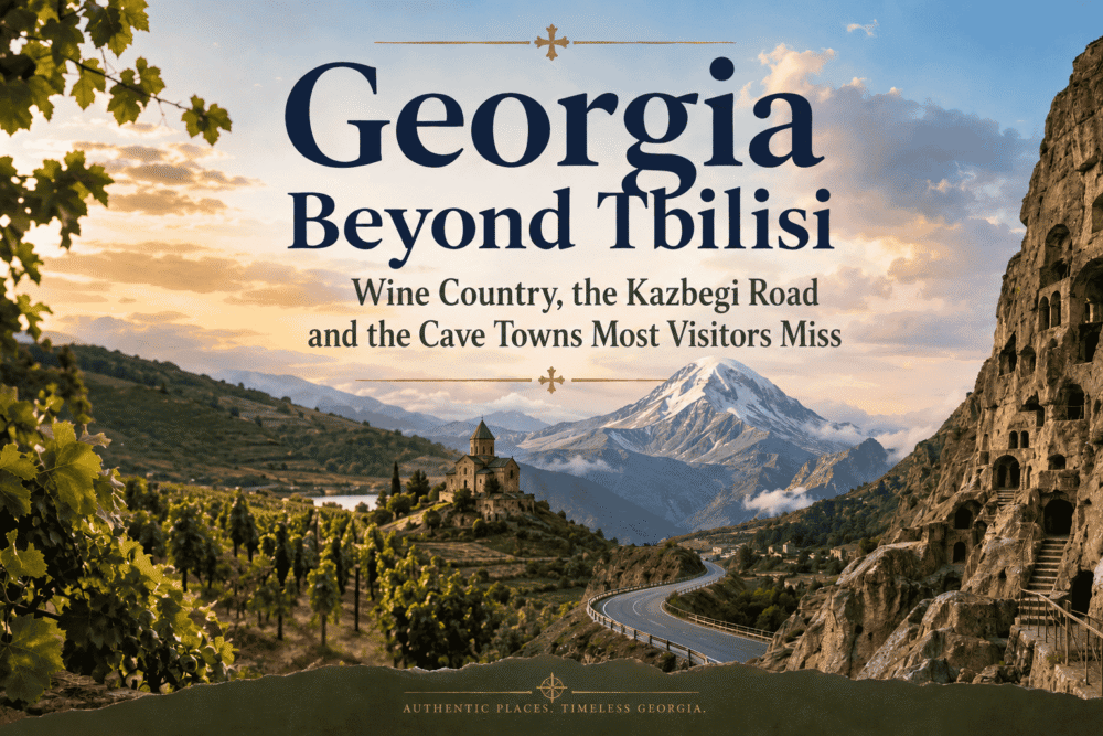 Kazbegi Road and the Cave Towns