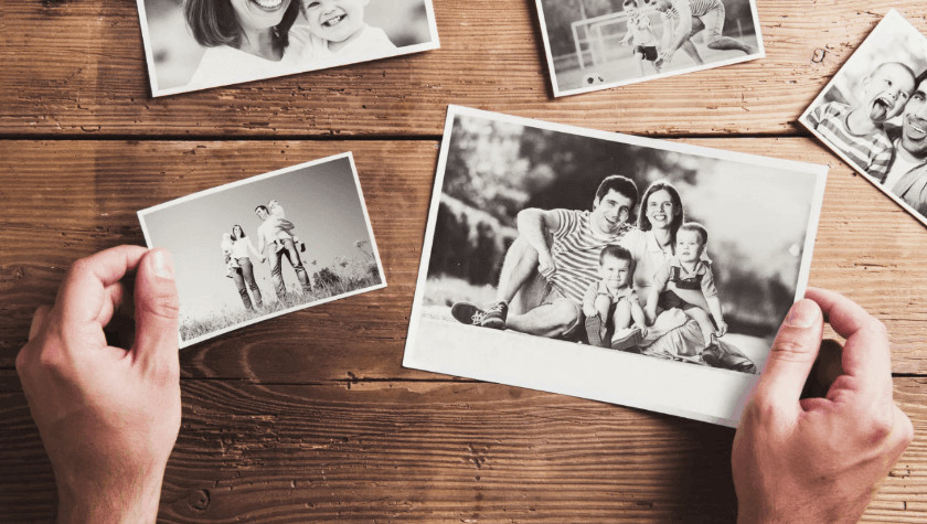 Family Photos into Creative DIY Project Materials