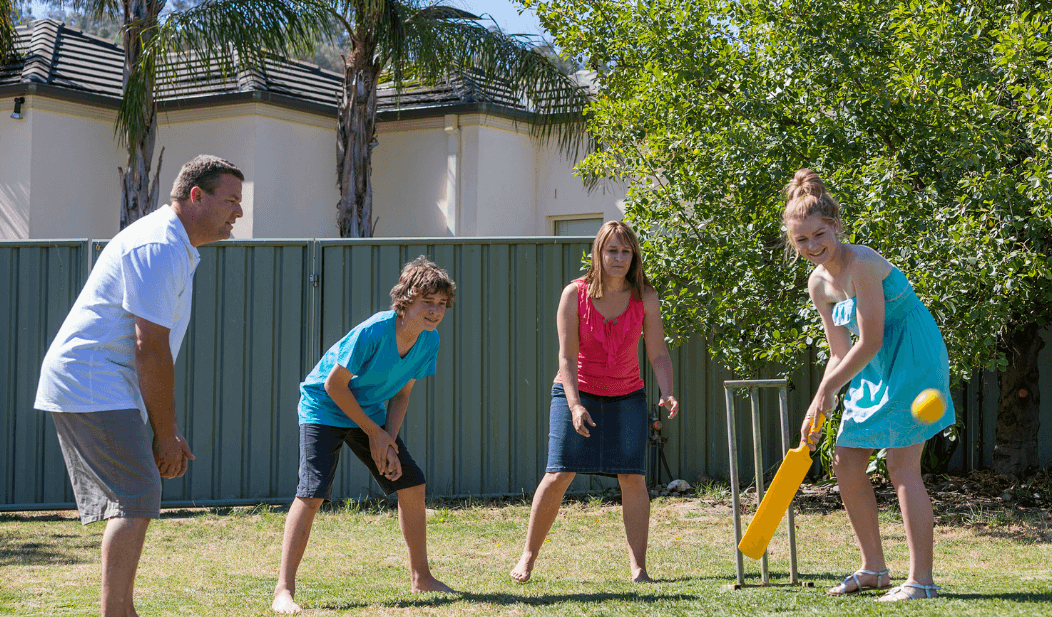 backyard family games