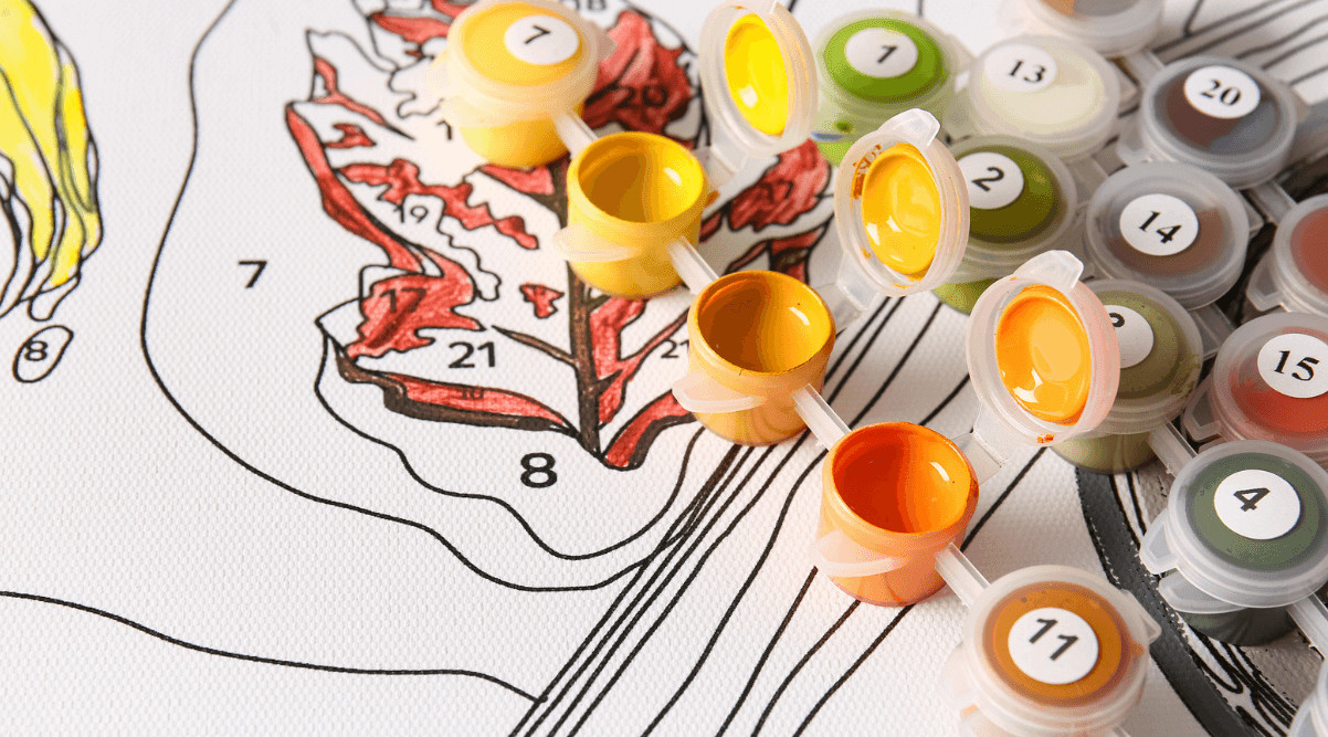 Paint by Numbers Canvas